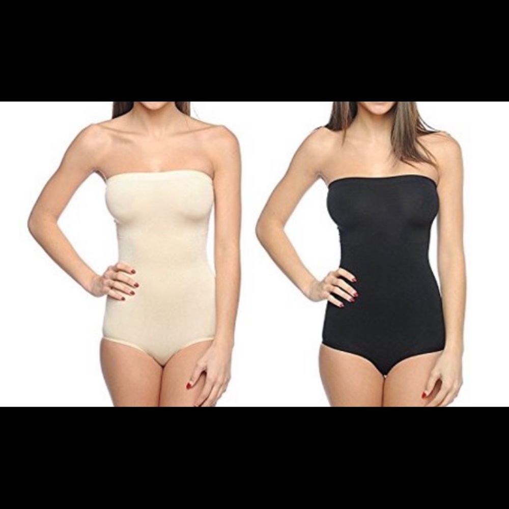 NWT Body Beautiful Strapless Seamless Shapewear